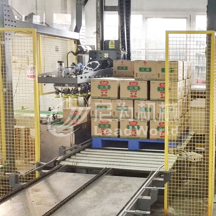 坐標式碼垛機，自動化包裝生產(chǎn)線不可缺一的設(shè)備之一